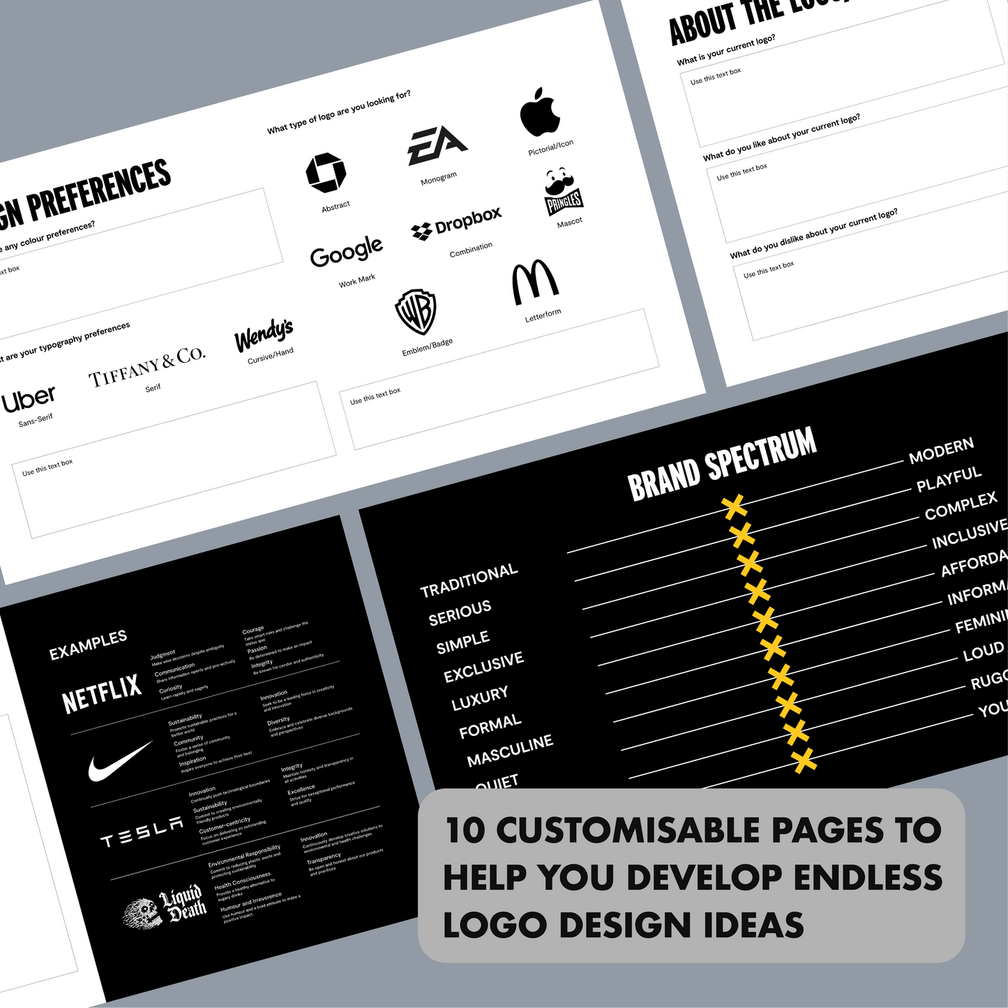 THE VISUAL IDENTITY CLIENT WORKBOOK TEMPLATE